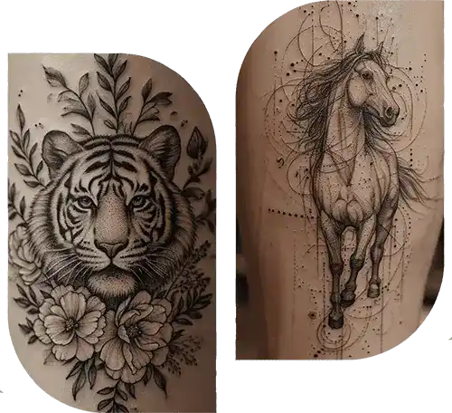 Realistic Tattoos: Fotorealistische Motive