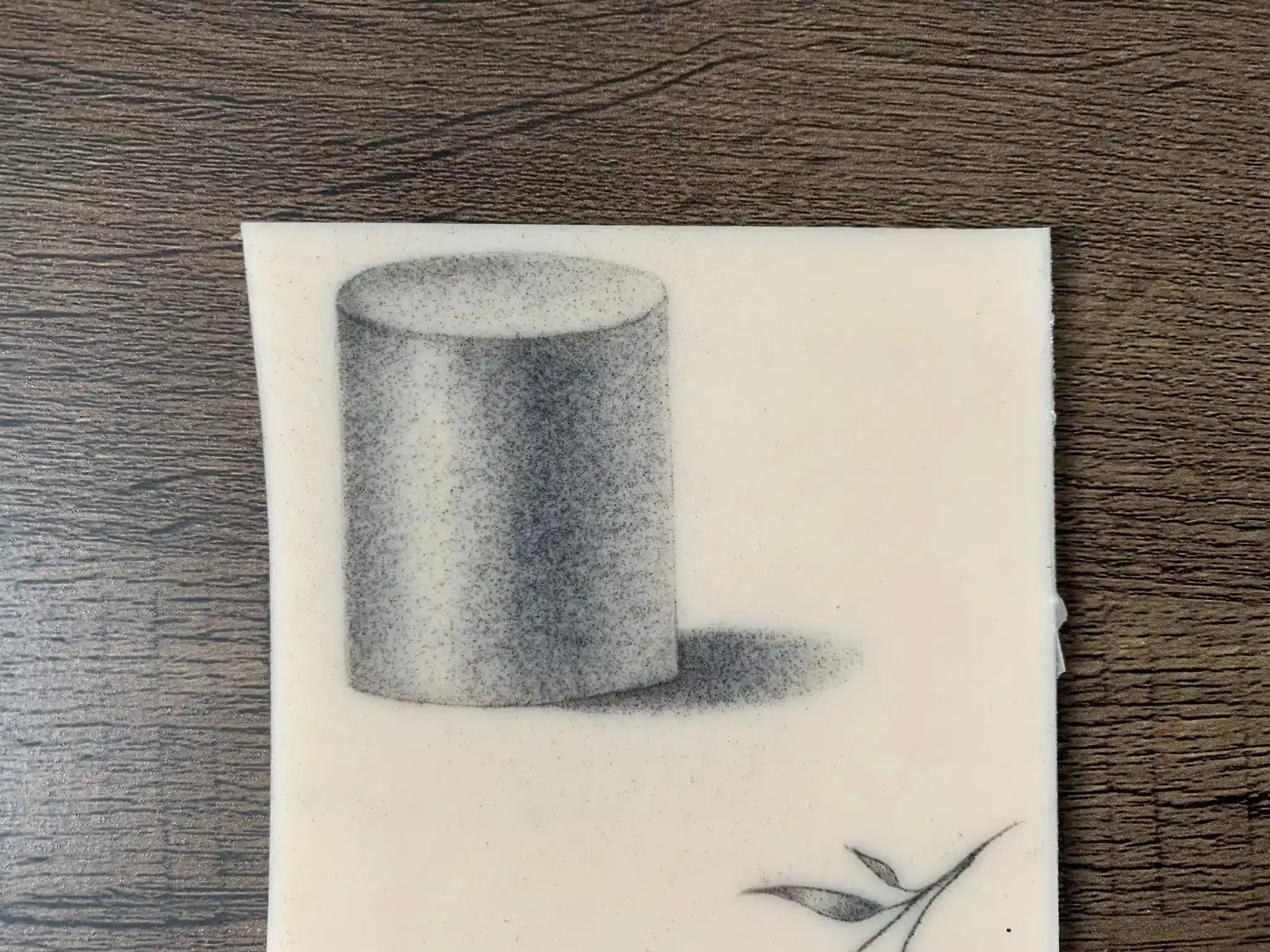 Tattoo Ausbildung - Lisa's Schattierungsstudie Kegel in Procreate für Tattoo Designs